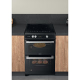 Hotpoint HDT67I9HM2C/UK Double Cooker - Black
