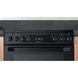 Hotpoint HDM67V92HCB/UK Double Cooker - Black