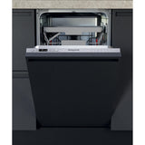 Hotpoint HI9C 3M19 C S UK Slimline Integrated Dishwasher - Silver