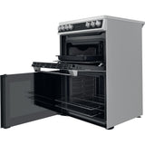 Hotpoint HDT67V9H2CX/UK Double 60cm Electric Cooker - Inox