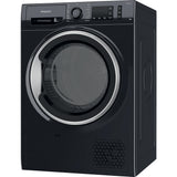 Hotpoint NT M11 82BSK UK Freestanding 8kg Heat Pump Tumble Dryer - Black