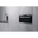 Hotpoint MD 344 IX H Built-In Microwave - Stainless Steel
