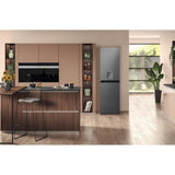 Hotpoint HBNF55182SAQUAUK 54cm Frost Free Fridge Freezer - Silver
