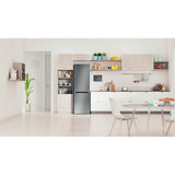 Indesit LI8 S2E S UK Freestanding Fridge Freezer - Silver