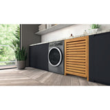 Hotpoint H8 D94SB UK Freestanding 9kg Heat Pump Tumble Dryer - Silver