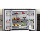 Hotpoint HQ9 M2L UK Active 4 Door Fridge Freezer - Stainless Steel