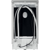 Hotpoint HSFE 1B19 S UK N Slimline 45cm Dishwasher - Silver